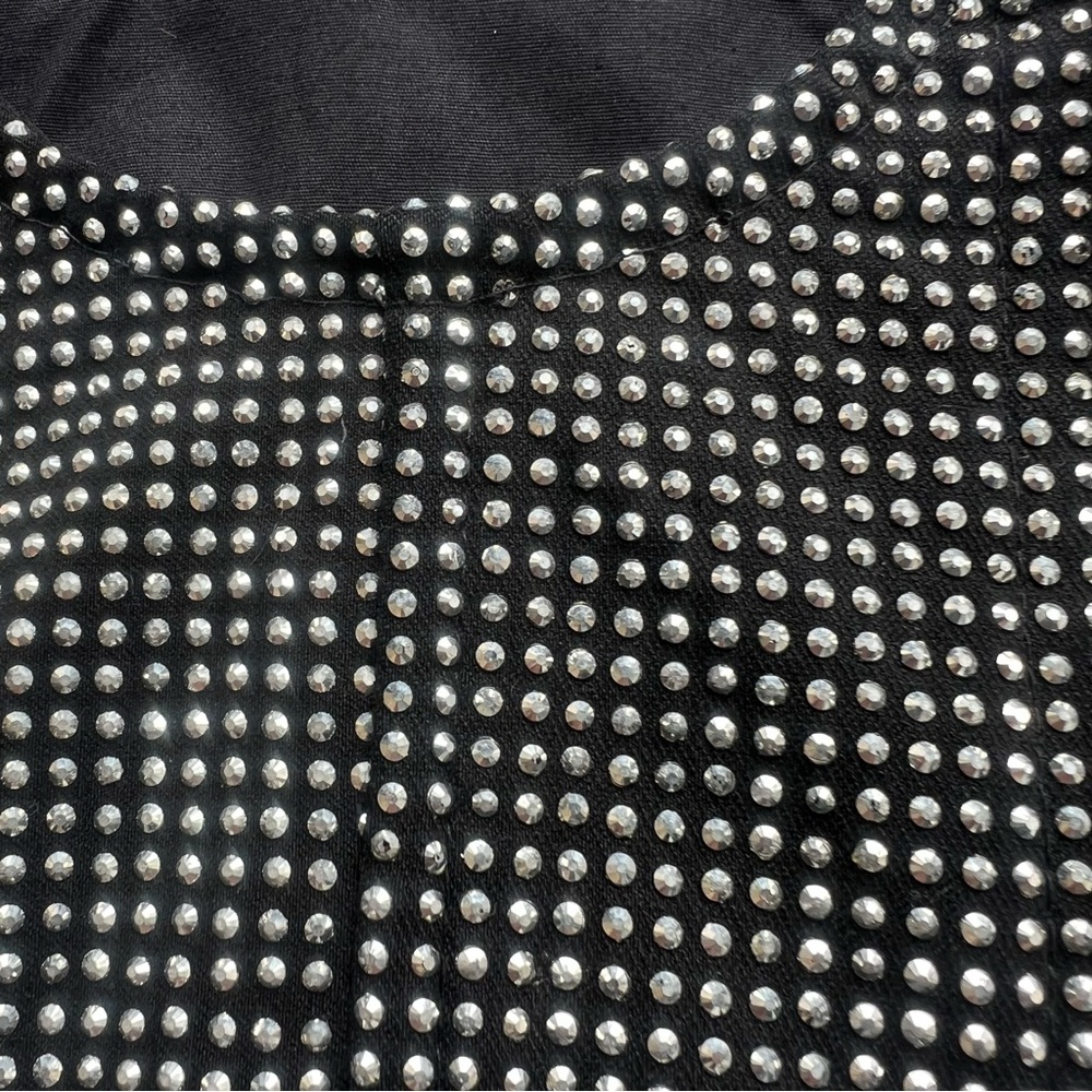 POSTER GRL DOLLS KILL UNDERBUST CORSET- RHINESTONE [DAMAGED] SIZE: SMALL - Picture 4 of 7